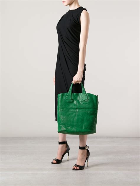 givenchy nightingale green|givenchy nightingale shopper tote.